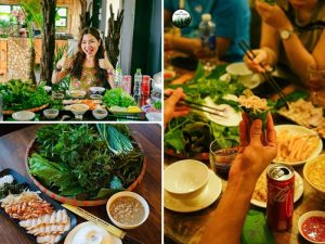 Quán gỏi lá ngon ở Măng Đen