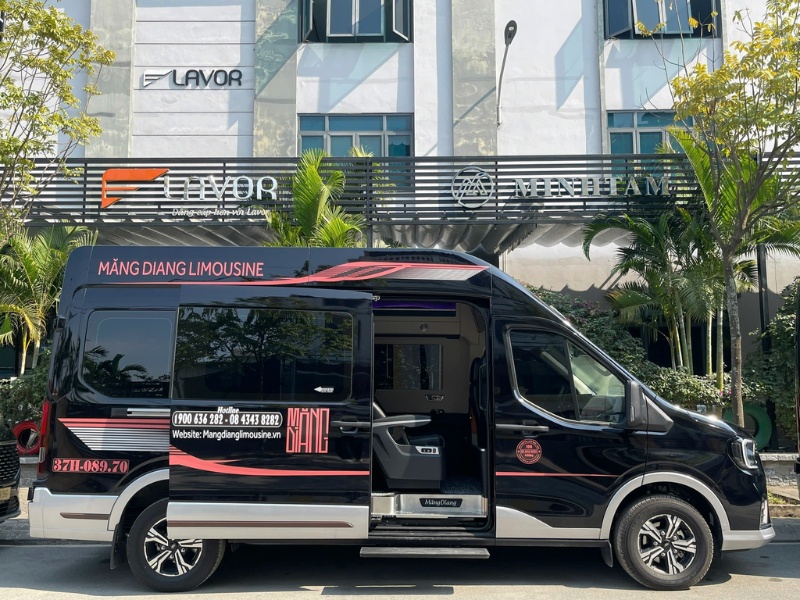 Xe Limousine từ Đà Nẵng đi Măng Đen