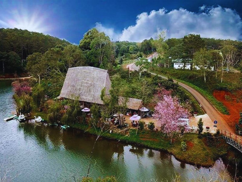 Hồ Đăk Ke Măng Đen cảnh đẹp